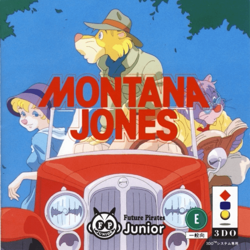 Montana Jones box art for 3DO